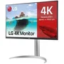 Monitor Profesional LG 27UP85NP-W 27"/ 4K/ Multimedia/ Regulable en altura/ Plata